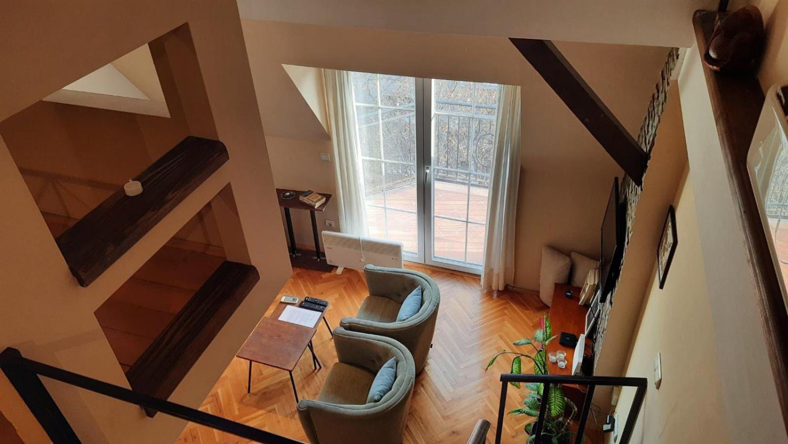 Duplex Studio Mansarda Lejlighed Beograd Eksteriør billede