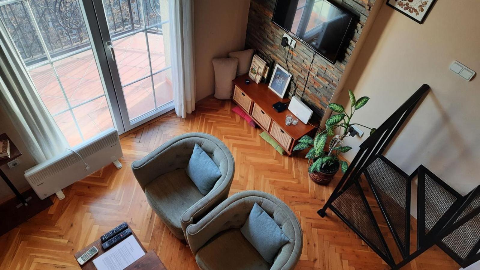 Duplex Studio Mansarda Lejlighed Beograd Eksteriør billede